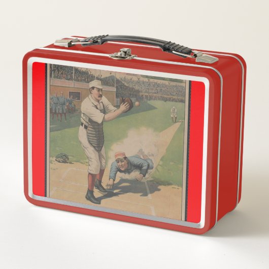 Baseball Poster Lunch Box (Voorkant)