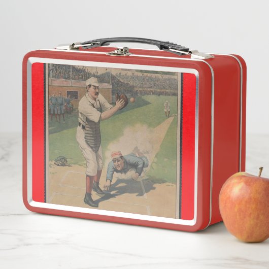 Baseball Poster Lunch Box (In situ)