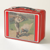 Baseball Poster Lunch Box (Achterkant)
