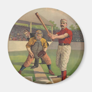 Baseball Poster Magnet