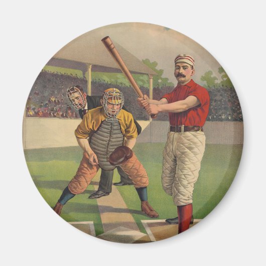  Baseball Poster Magnet (Voorkant)