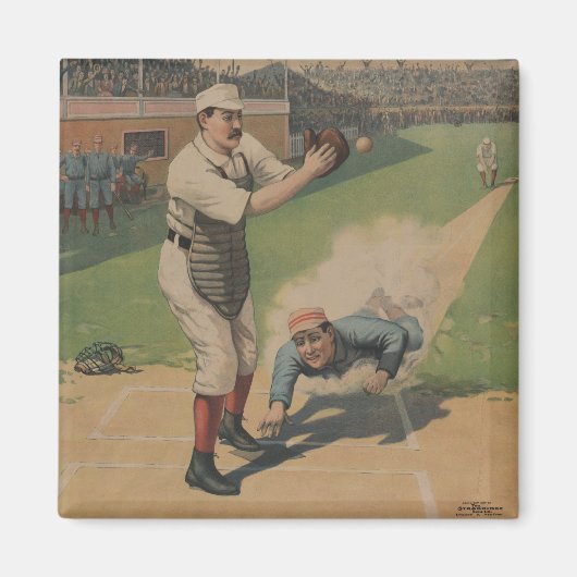  Baseball Poster Magnet (Voorkant)