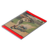 Baseball Poster Notitieboek (Linkerzijde)