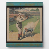 Baseball Poster Plaque Fotoplaat (Voorkant)