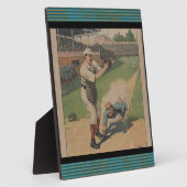 Baseball Poster Plaque Fotoplaat (Zijkant)