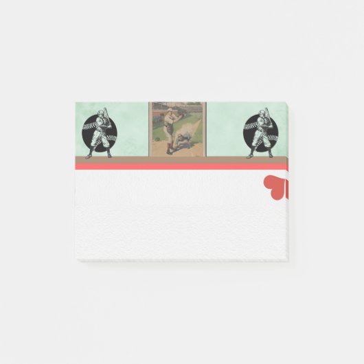 Baseball Poster Post-it® Notes (Voorkant)