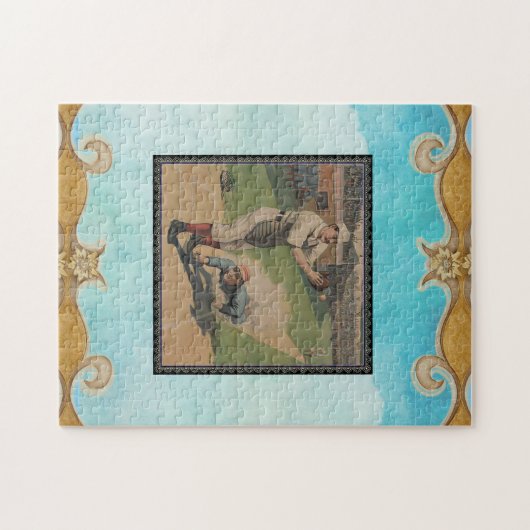 Baseball Poster Puzzle Legpuzzel (Horizontaal)