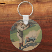 Baseball Poster Sleutelhanger (Voorkant)