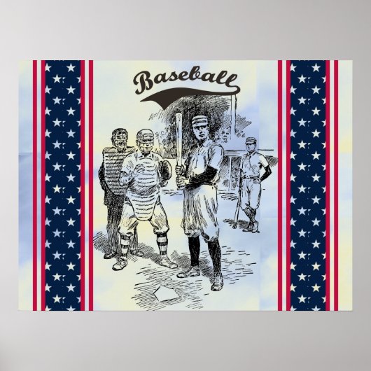 Baseball:Poster spelers Poster (Voorkant)