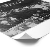 Baseball poster van Franklin Roosevelt (Hoek)