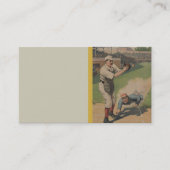 Baseball Poster Visitekaartje (Voorkant)