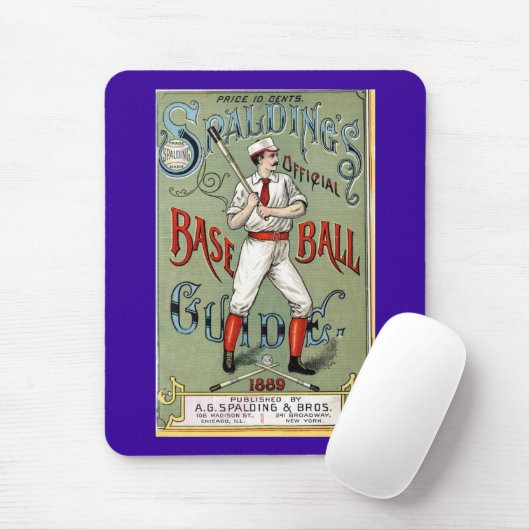  Baseball Print Muismat (Met muis)