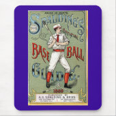  Baseball Print Muismat (Voorkant)