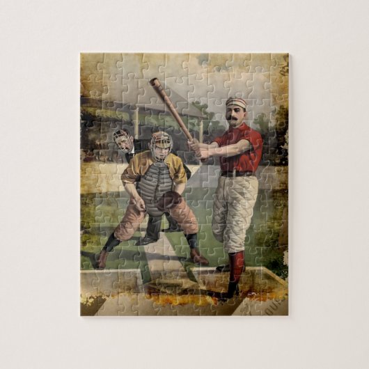 Baseball: puzzel legpuzzel (Verticaal)