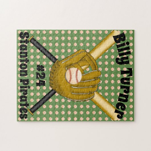Baseball Puzzle Legpuzzel (Horizontaal)