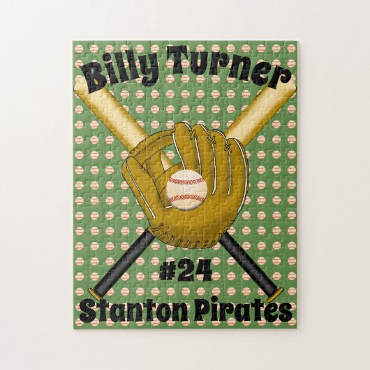 Baseball Puzzle Legpuzzel (Verticaal)