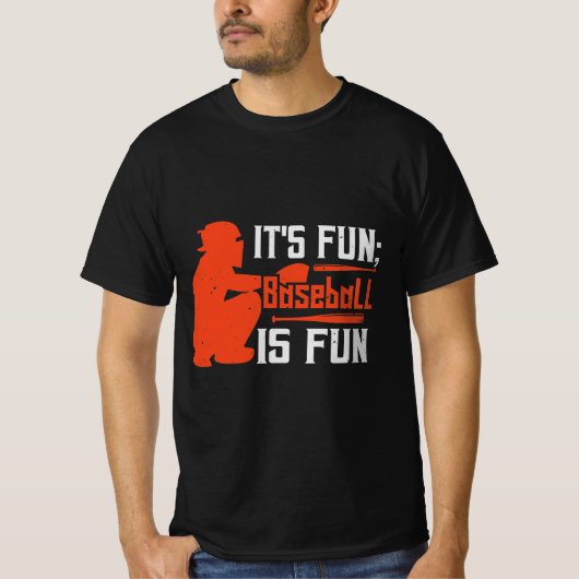 Baseball Quotes Baseball Fan Gift T-shirt (Voorkant)