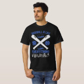 Baseball Quotes  Baseball Fan Gift T-shirt (Voorkant volledig)
