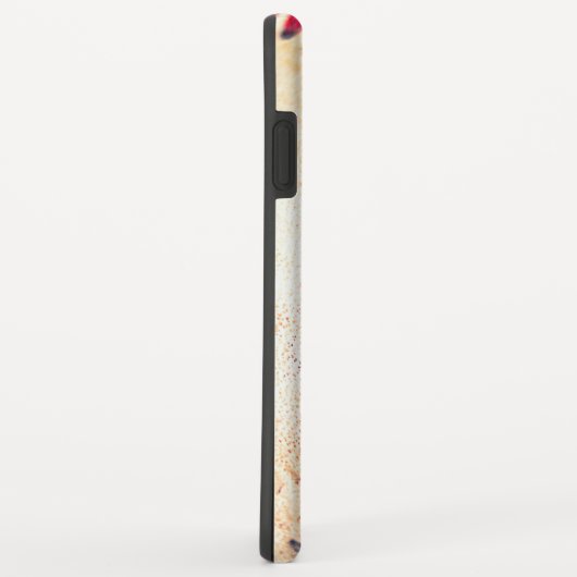  Baseball Red Stitches Sluiten Foto Case-Mate iPhone Case (Achterkant/rechts)