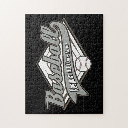 Baseball Respect Legpuzzel (Verticaal)