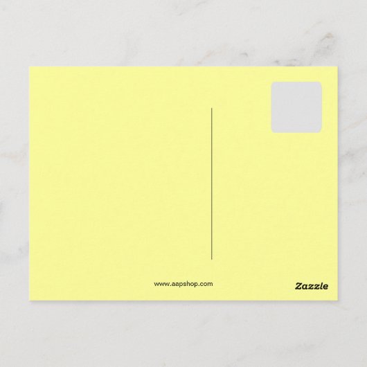 Baseball retro briefkaart (Achterkant)