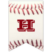 Baseball Rode Aangepaste Banner (Tweede vlag)