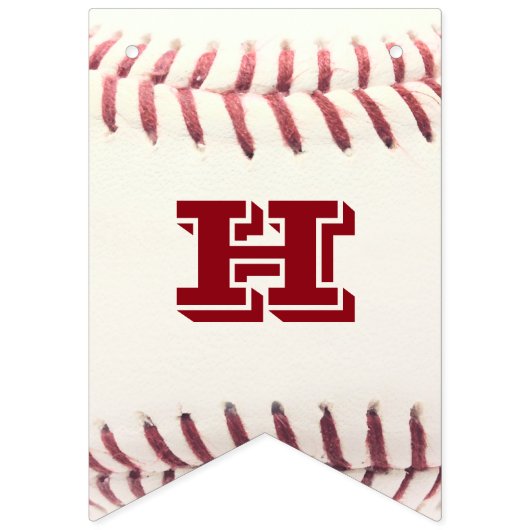 Baseball Rode Aangepaste Banner (Tweede vlag)