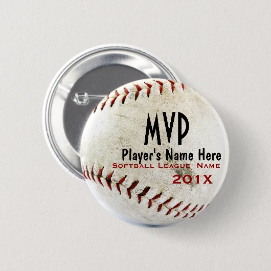 Baseball Ronde Button 5,7 Cm (Voorkant /achterkant)