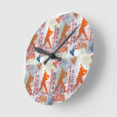 BASEBALL RONDE KLOK (Hoek)