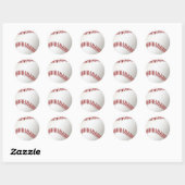 BASEBALL RONDE STICKER (Vel)