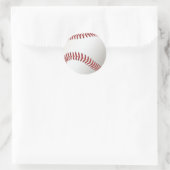BASEBALL RONDE STICKER (Tas)