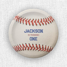 Baseball Rookie of the Year Birthday Boy Papieren Bordje