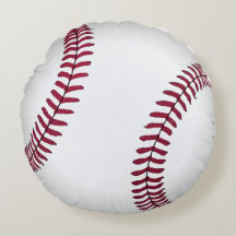 Baseball Round Bed Sierkussen Boy's Room