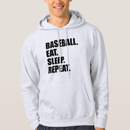 Baseball routine hoodie (Voorkant)