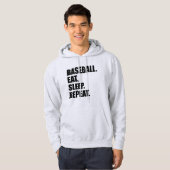 Baseball routine hoodie (Voorkant volledig)
