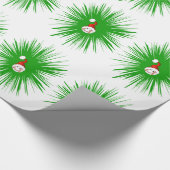 Baseball Santa Cadeaupapier (Hoek)