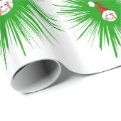 Baseball Santa Cadeaupapier (Rol Hoek)