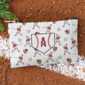 Baseball Santa Monogram Christmas Etui