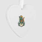 Baseball Schildpad Vintage Gravure Grafisch Ontwer Ornament (voorkant)