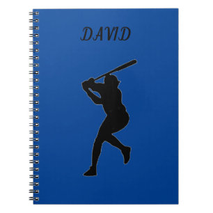 BASEBALL SCHOOL NOTITIEBOEK MET DE NAAM VAN DE DOU