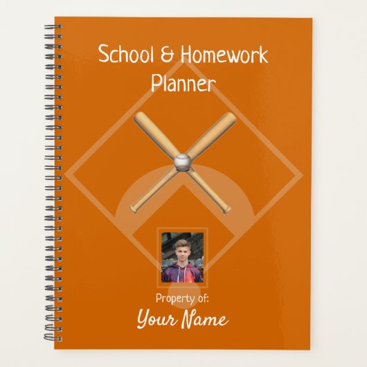 Baseball - Schoolplanner - HAMbyWG Planner (Voorkant)