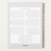 Baseball - Schoolplanner - HAMbyWG Planner (Achterkant)