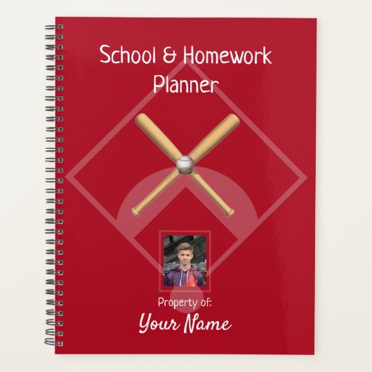 Baseball - Schoolplanner - HAMbyWG Planner (Voorkant)
