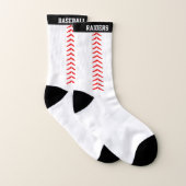 Baseball Seams de Naam van het Team van de Douane  Sokken (Paar)