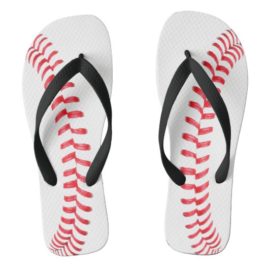 Baseball Seams Flipflop Sandalen Teenslippers (Voetbed)