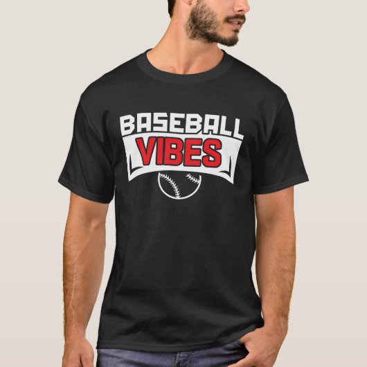 Baseball Sfeer Baseball Coach Werper Slagman Vange T-shirt (Voorkant)