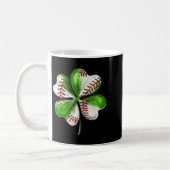Baseball Shamrock St Patrick's Day Clover With Bas Koffiemok (Links)