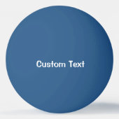 Baseball Shield Blauw Pingpongbal (Achterkant)