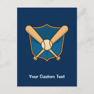 Baseball Shield Briefkaart