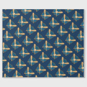 Baseball Shield Cadeaupapier (Vlak)